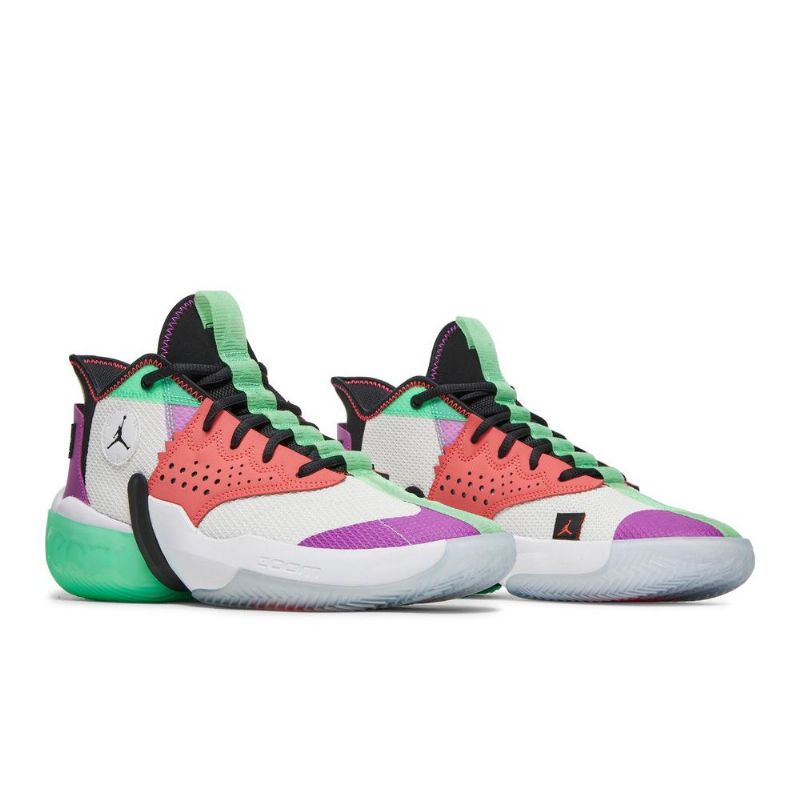 Ανδρικά Παπούτσια Air Jordan React Elevation Λευκά Μωβ Κόκκινα Πράσινα Μαύρα