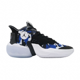 Ανδρικά Παπούτσια Air Jordan React Elevation Pf Μαύρα Μπλε Λευκά