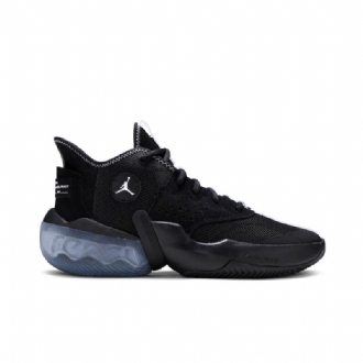 Ανδρικά Παπούτσια Air Jordan React Elevation Pf Μαύρος Άσπρο