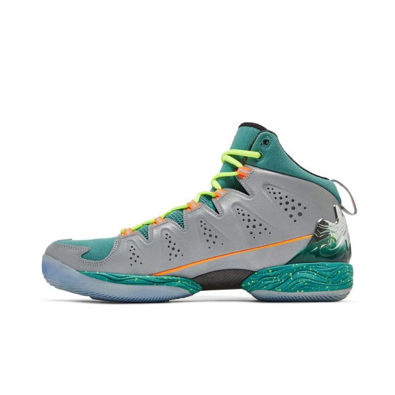 Ανδρικά Παπούτσια Air Jordan Melo M10 Ασήμι Πράσινος Πορτοκάλι