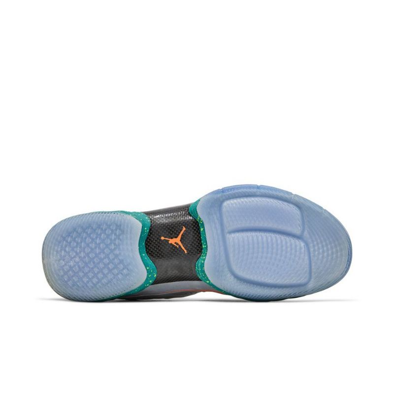Ανδρικά Παπούτσια Air Jordan Melo M10 Ασήμι Πράσινος Πορτοκάλι