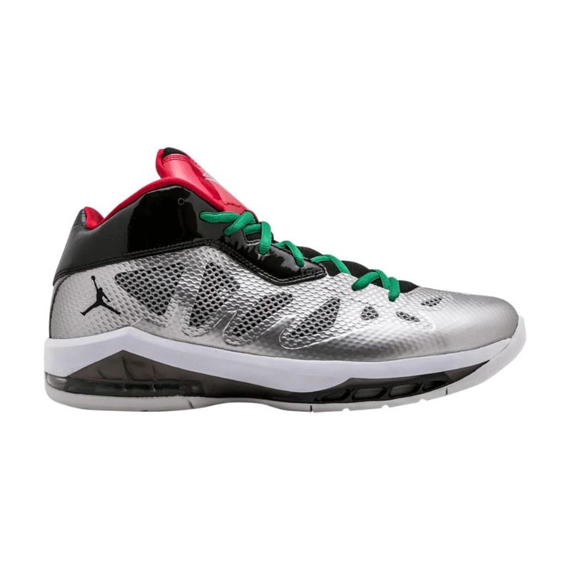 Ανδρικά Παπούτσια Air Jordan Melo M8 Advance Ασημί Μαύρα Κόκκινα Πράσινα