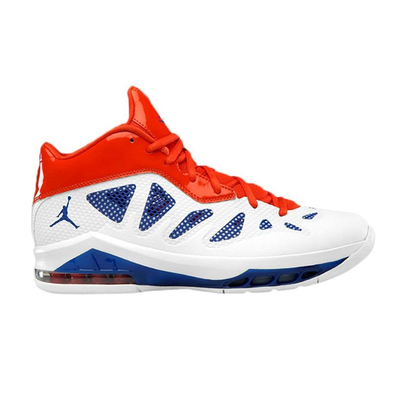 Ανδρικά Παπούτσια Air Jordan Melo M8 Advance Άσπρο Μπλε Πορτοκάλι