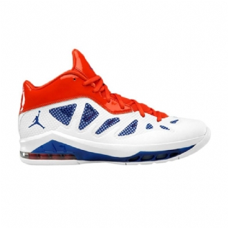 Ανδρικά Παπούτσια Air Jordan Melo M8 Advance Άσπρο Μπλε Πορτοκάλι