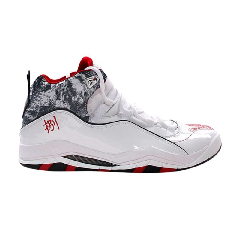 Ανδρικά Παπούτσια Air Jordan Melo Supreme Olympia Άσπρο Σκούρο Μπλε Κόκκινος