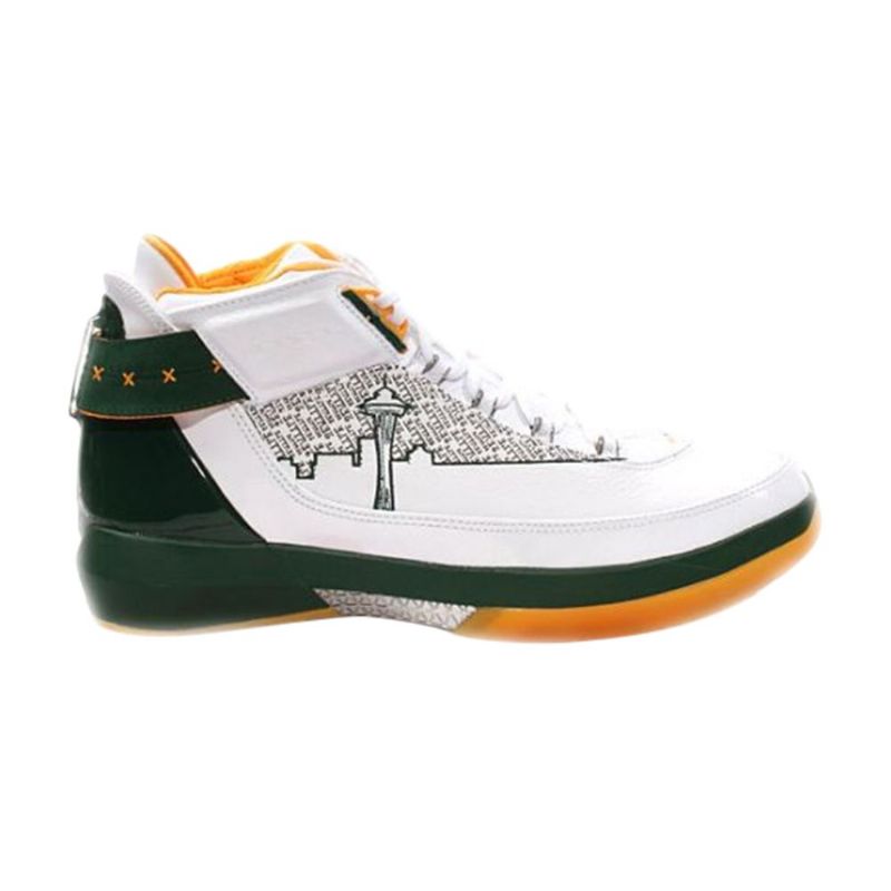 Ανδρικά Παπούτσια Air Jordan 22 Og Pe Άσπρο Πράσινος Πορτοκάλι