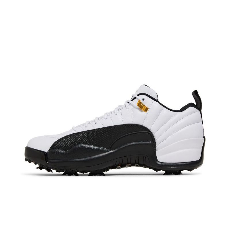 Ανδρικά Παπούτσια Air Jordan 12 Low Golf Άσπρο Μαύρος