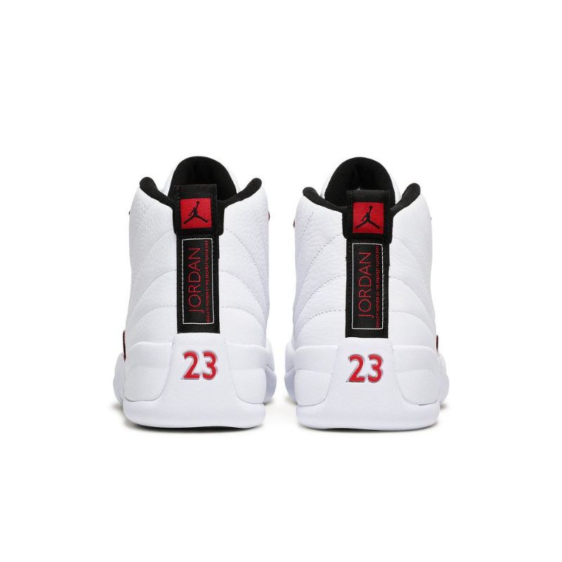 Ανδρικά Παπούτσια Air Jordan 12 Retro Άσπρο Κόκκινος Μαύρος