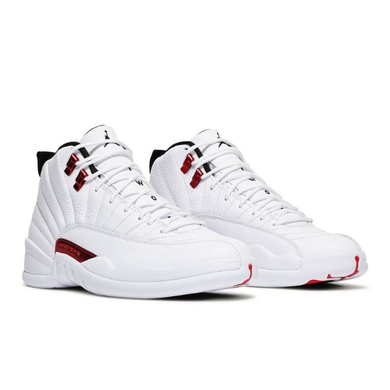Ανδρικά Παπούτσια Air Jordan 12 Retro Άσπρο Κόκκινος Μαύρος