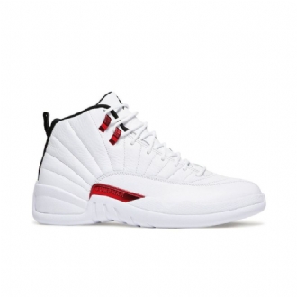 Ανδρικά Παπούτσια Air Jordan 12 Retro Άσπρο Κόκκινος Μαύρος