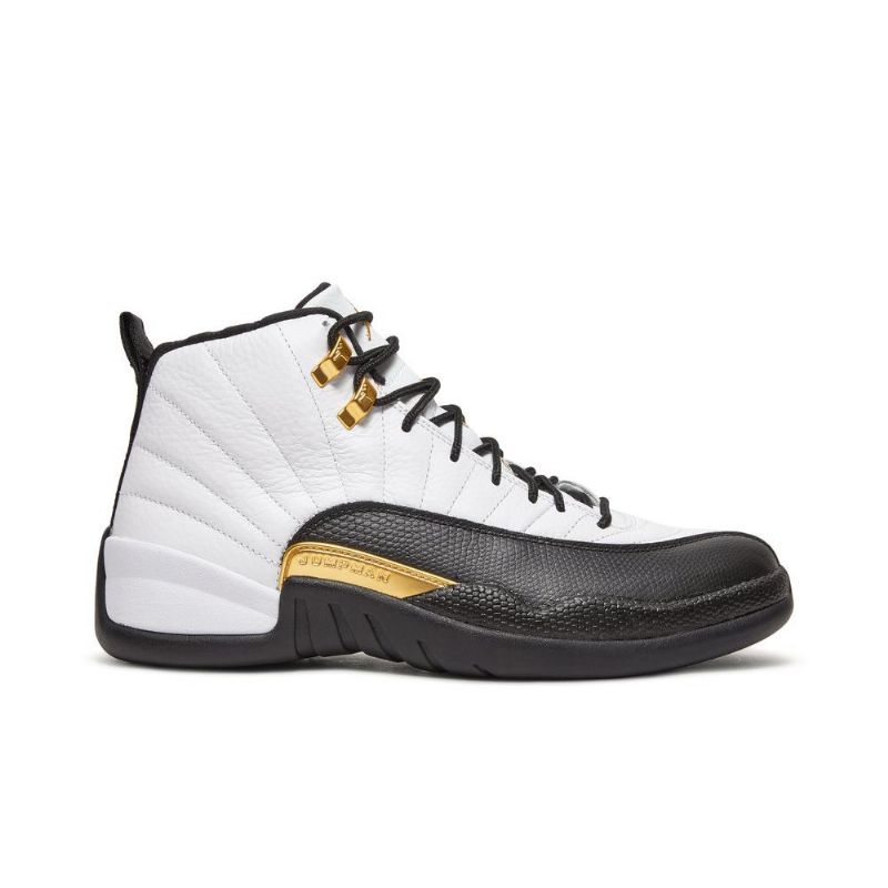 Ανδρικά Παπούτσια Air Jordan 12 Retro Άσπρο Μαύρος Χρυσός