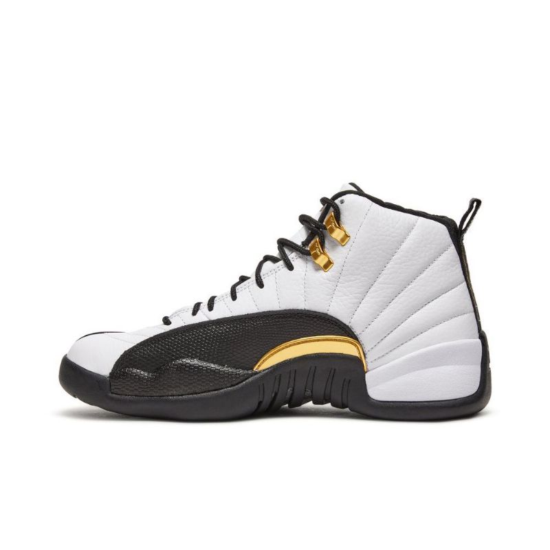 Ανδρικά Παπούτσια Air Jordan 12 Retro Άσπρο Μαύρος Χρυσός
