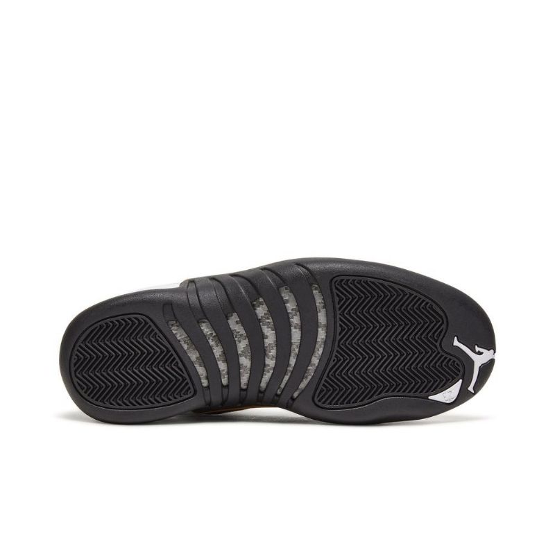 Ανδρικά Παπούτσια Air Jordan 12 Retro Άσπρο Μαύρος Χρυσός