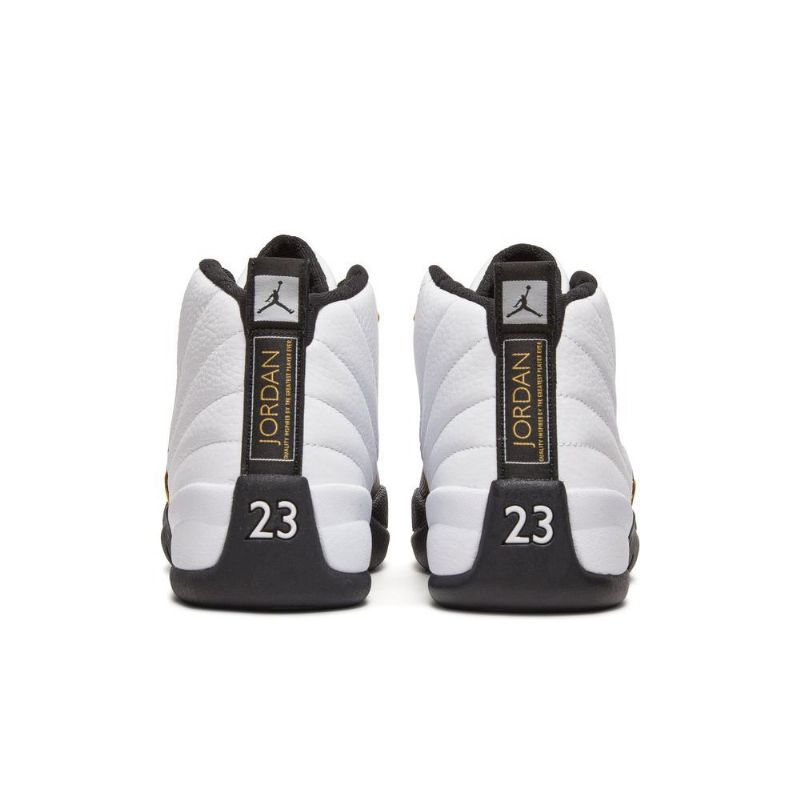 Ανδρικά Παπούτσια Air Jordan 12 Retro Άσπρο Μαύρος Χρυσός