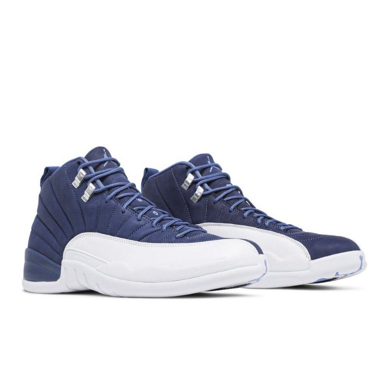 Ανδρικά Παπούτσια Air Jordan 12 Retro Μπλε Άσπρο