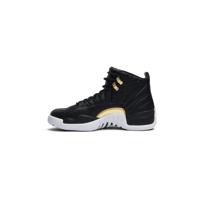 Γυναικεία Παπούτσια Air Jordan 12 Retro Μαύρος Χρυσός Άσπρο