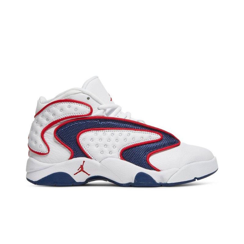 Γυναικεία Παπούτσια Air Jordan Και Άσπρο Κόκκινος Σκούρο Μπλε