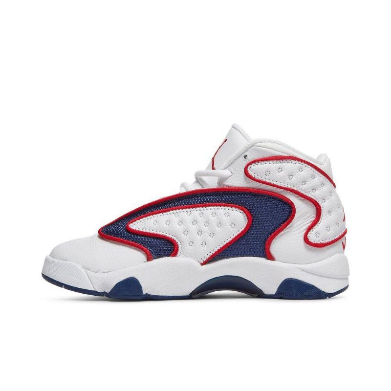 Γυναικεία Παπούτσια Air Jordan Και Άσπρο Κόκκινος Σκούρο Μπλε