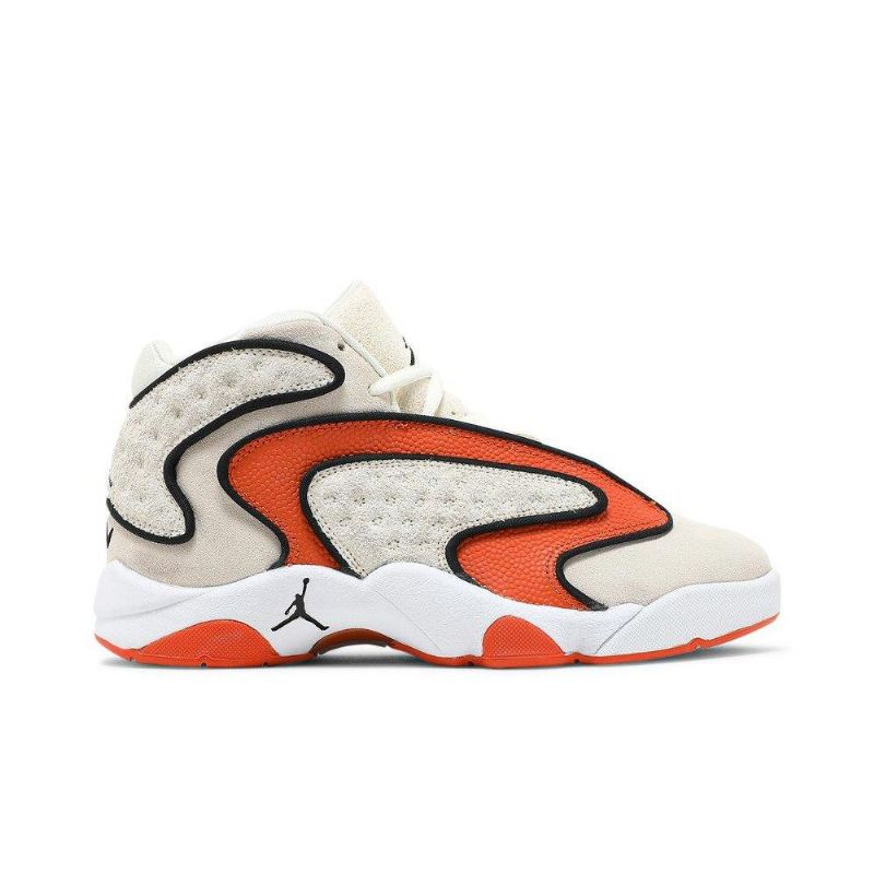 Γυναικεία Παπούτσια Air Jordan Og Μπεζ Πορτοκάλι Μαύρος Άσπρο