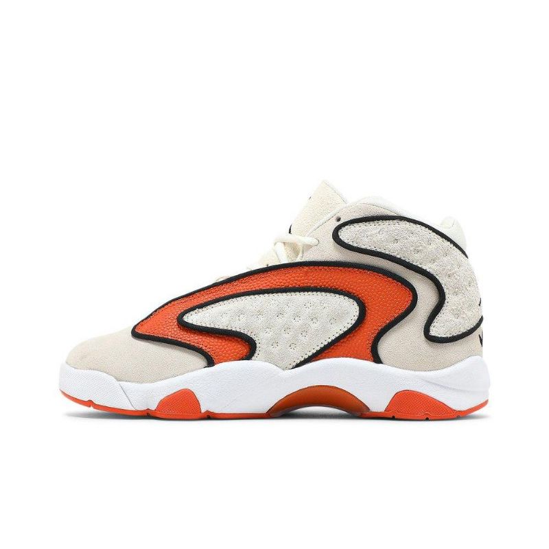 Γυναικεία Παπούτσια Air Jordan Og Μπεζ Πορτοκάλι Μαύρος Άσπρο