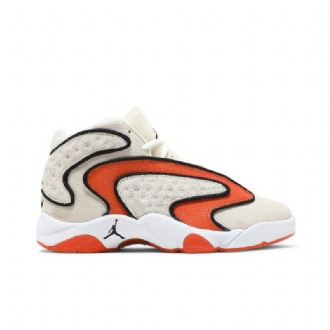 Γυναικεία Παπούτσια Air Jordan Og Μπεζ Πορτοκάλι Μαύρος Άσπρο