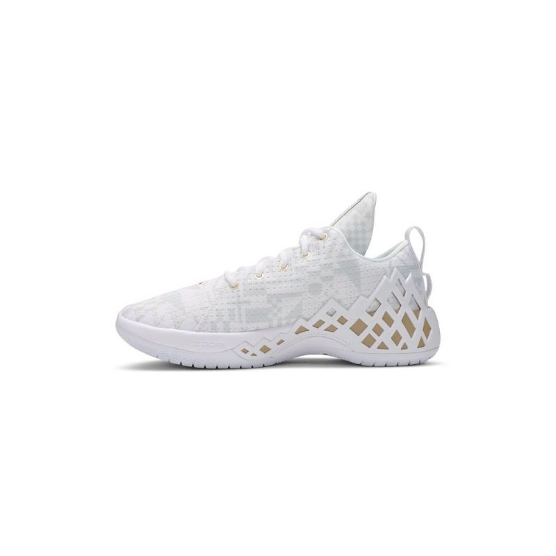 Ανδρικά Παπούτσια Air Jordan Jumpman Diamond Low Pf Άσπρο Χρυσός