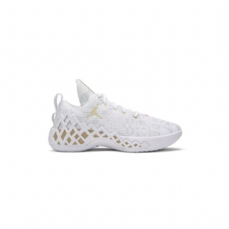 Ανδρικά Παπούτσια Air Jordan Jumpman Diamond Low Pf Άσπρο Χρυσός