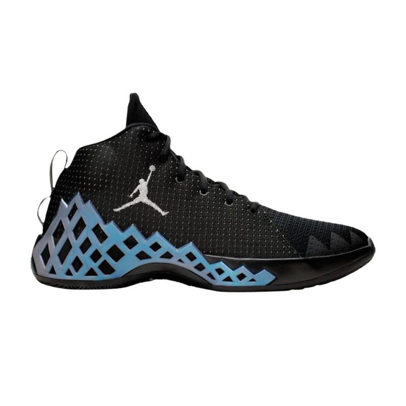 Ανδρικά Παπούτσια Air Jordan Jumpman Diamond Mid Μαύρος Ασήμι Μπλε
