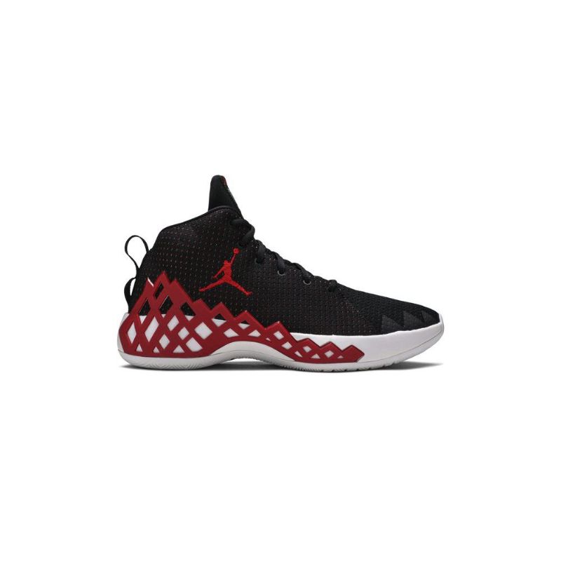 Ανδρικά Παπούτσια Air Jordan Jumpman Diamond Mid Μαύρος Κόκκινος Άσπρο