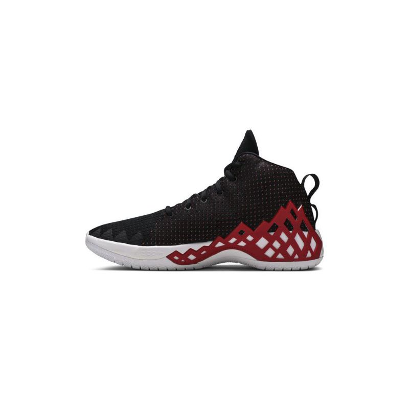Ανδρικά Παπούτσια Air Jordan Jumpman Diamond Mid Μαύρος Κόκκινος Άσπρο