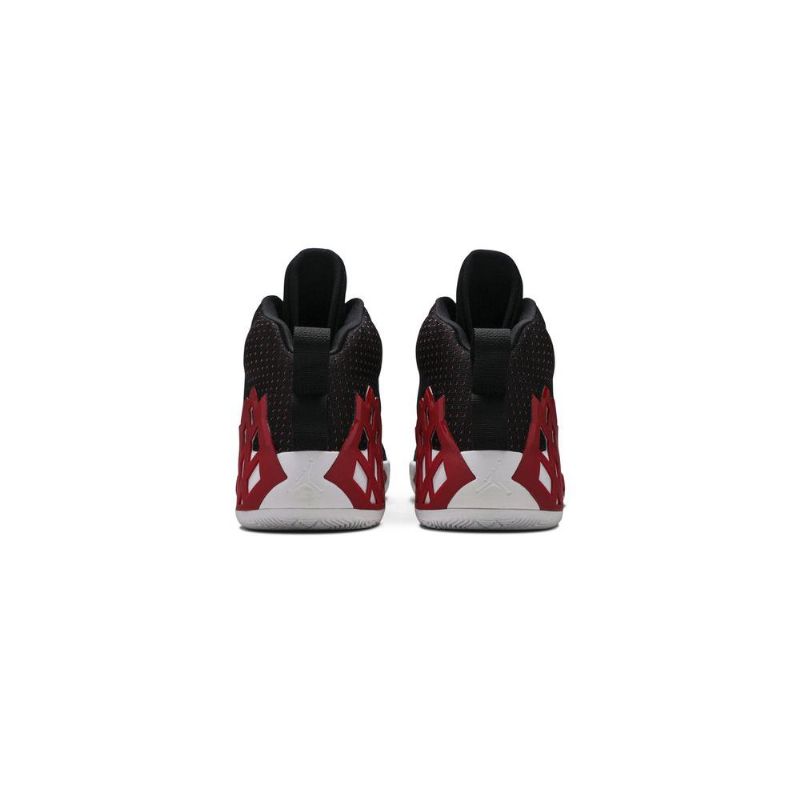 Ανδρικά Παπούτσια Air Jordan Jumpman Diamond Mid Μαύρος Κόκκινος Άσπρο