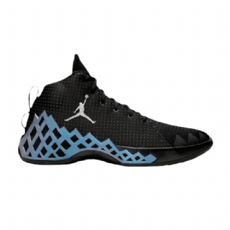 Ανδρικά Παπούτσια Air Jordan Jumpman Diamond Mid Pf Μαύρος Ασήμι Μπλε