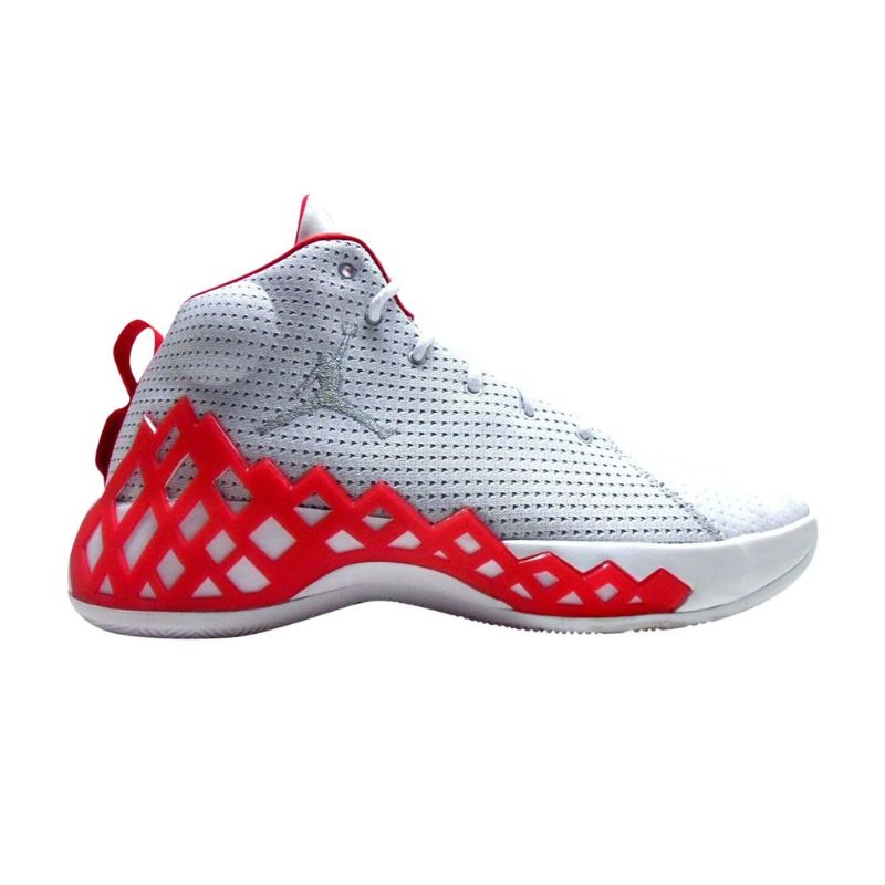 Ανδρικά Παπούτσια Air Jordan Jumpman Diamond Mid Tb Άσπρο Κόκκινος