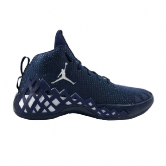 Ανδρικά Παπούτσια Air Jordan Jumpman Diamond Mid Tb Σκούρο Μπλε Άσπρο