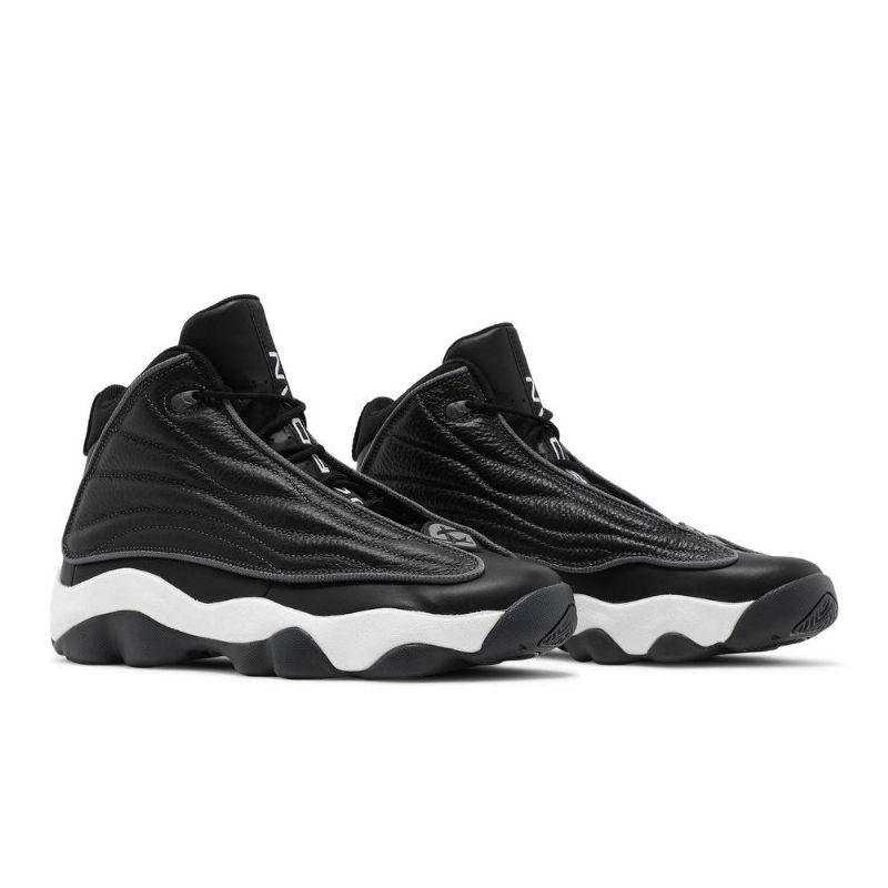 Ανδρικά Παπούτσια Air Jordan Pro Strong Μαύρος Άσπρο Γκρί
