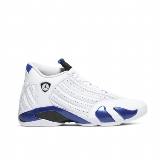 Ανδρικά Παπούτσια Air Jordan 14 Retro Άσπρο Μπλε Μαύρος