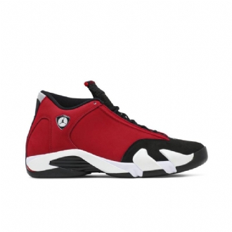 Ανδρικά Παπούτσια Air Jordan 14 Retro Μαύρος Κόκκινος Άσπρο