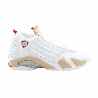 Γυναικεία Παπούτσια Air Jordan 14 Retro Άσπρο Μπεζ