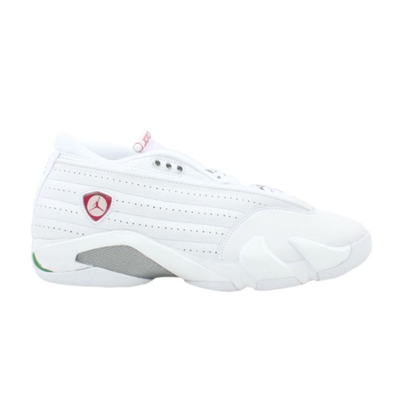 Γυναικεία Παπούτσια Air Jordan 14 Retro Low Άσπρο Κόκκινος Πράσινος