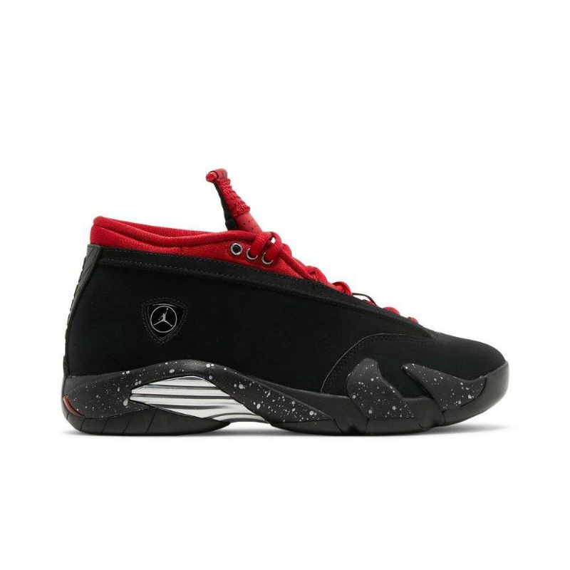 Γυναικεία Παπούτσια Air Jordan 14 Retro Low Μαύρος Κόκκινος