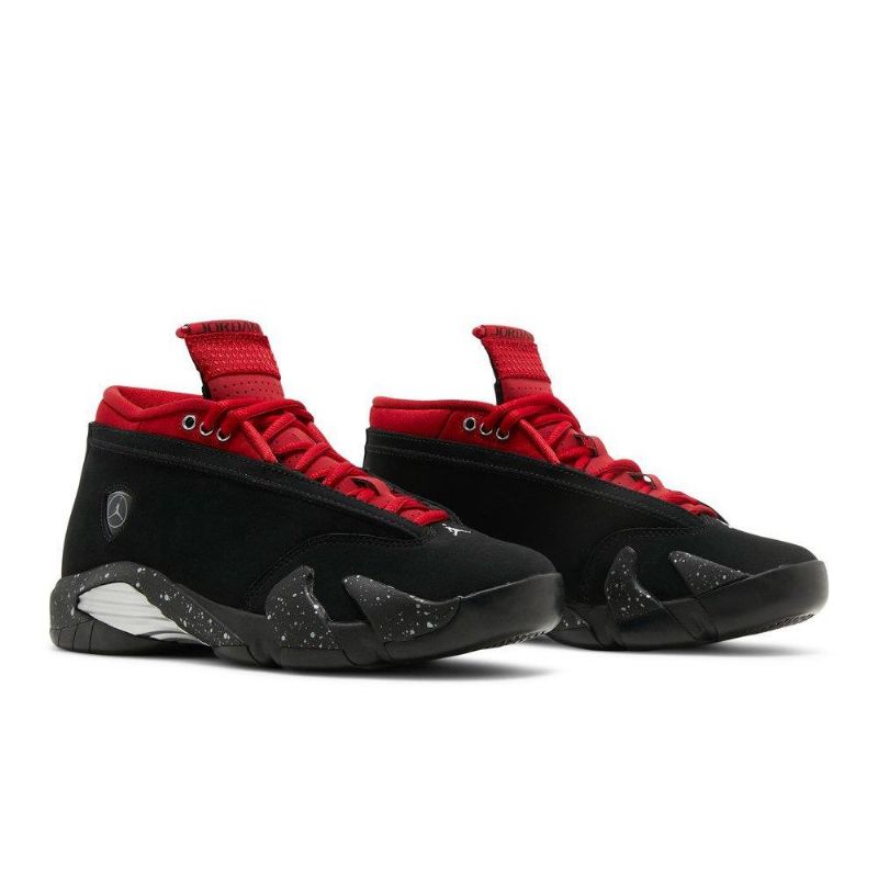 Γυναικεία Παπούτσια Air Jordan 14 Retro Low Μαύρος Κόκκινος