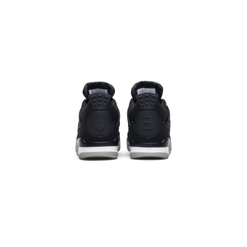 Ανδρικά Παπούτσια Air Jordan 4 Eminem Carhartt Μαύρος Ασήμι