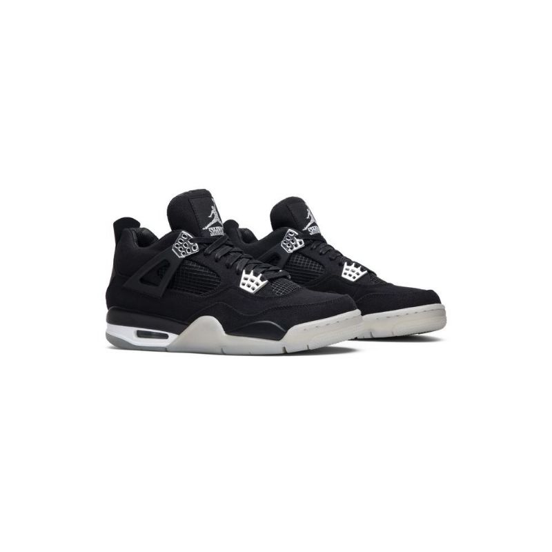 Ανδρικά Παπούτσια Air Jordan 4 Eminem Carhartt Μαύρος Ασήμι