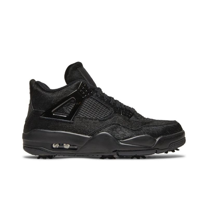 Ανδρικά Παπούτσια Air Jordan 4 Golf Μαύρος
