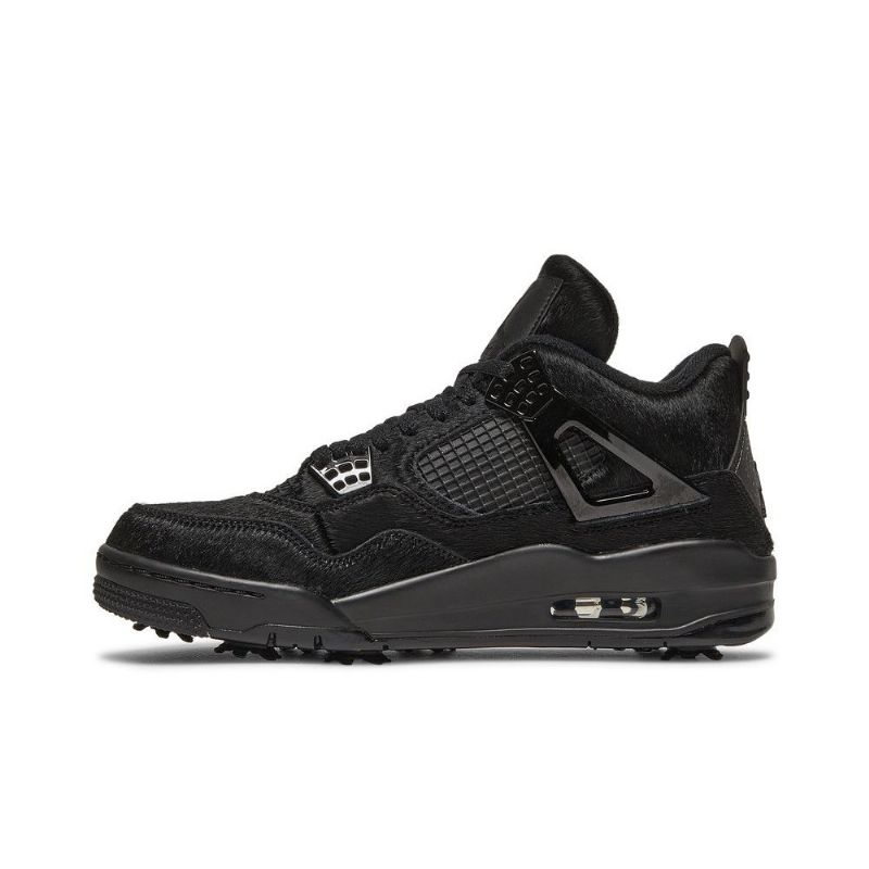 Ανδρικά Παπούτσια Air Jordan 4 Golf Μαύρος