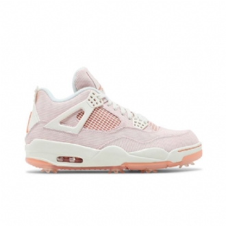 Ανδρικά Παπούτσια Air Jordan 4 Golf Nrg Άσπρο Ροζ