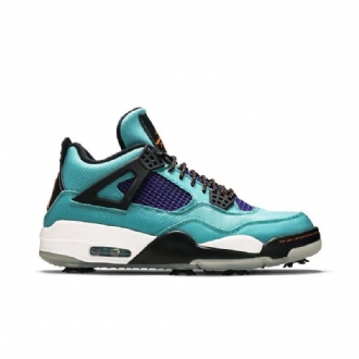 Ανδρικά Παπούτσια Air Jordan 4 Golf Nrg Άσπρο Turquoise Μπλε Μαύρος