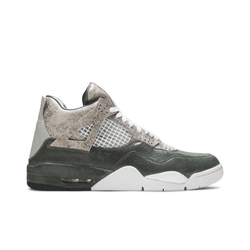 Ανδρικά Παπούτσια Air Jordan 4 Jack Daniel's The Shoe Surgeon Πράσινος Γκρί Άσπρο