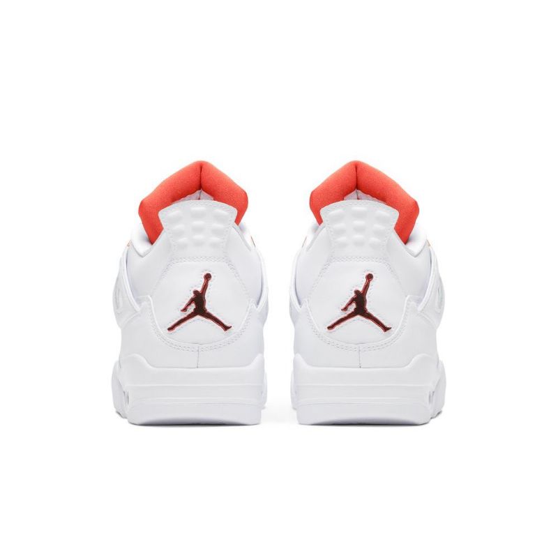 Ανδρικά Παπούτσια Air Jordan 4 Retro Άσπρο Πορτοκάλι
