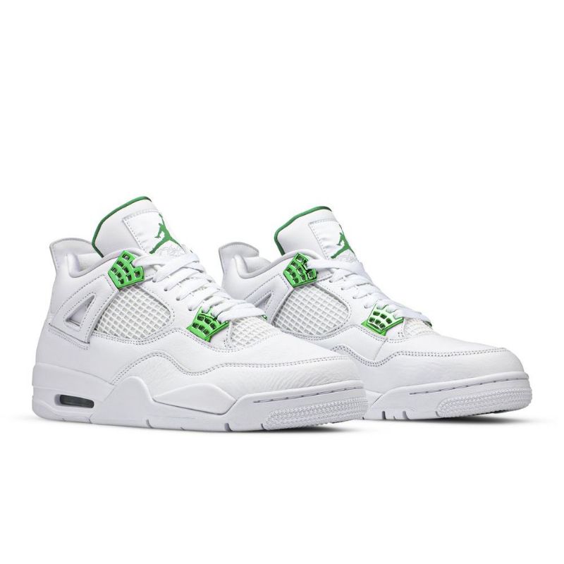Ανδρικά Παπούτσια Air Jordan 4 Retro Άσπρο Πράσινος